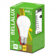 Ledvance Gmbh Bellalux CL A 60 8,5W/2700K E27 806lm LED - 60W izzó kiváltására izzó