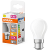 Ledvance Gmbh Osram B22d LED 3,4W, 470 lm, 2700 K, melegfehér, dimmelhető, opál üveg-40 W izzó helyett - Superstar Classic P