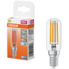 Ledvance Gmbh Osram E14 LED 5,9W, 806 lm, 4000 K, hidegfehér, áttetsző üveg-60 W izzó helyett - Special T26 filament