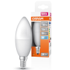 Ledvance Gmbh Osram E14 LED gyertya, 7,5W, 806 lm, 4000 K, hidegfehér, opál műanyag-60 W izzó helyett - Star Classic B