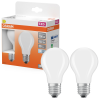 Ledvance Gmbh Osram E27 LED 11W, 1521 lm, 4000 K, hidegfehér, opál üveg-100 W normál izzó helyett, 2 darabos - Star Classic A