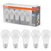 Ledvance Gmbh Osram E27 LED 13W, 1521 lm, 4000 K, hidegfehér, opál műanyag-100 W normál izzó helyett, 5 darabos - Base Classic A