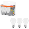 Ledvance Gmbh Osram E27 LED 7,5W, 1055 lm, 2700 K, melegfehér, opál üveg-75 W normál izzó helyett, 3 darabos - Base Classic A