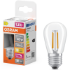 Ledvance Gmbh Osram E27 LED Edison, 3,4W, 470 lm, 2700 K, melegfehér, dimmelhető, áttetsző üveg-40 W izzó helyett - Star Classic filament