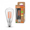 Ledvance Gmbh Osram E27 ultrahatékony LED Edison 4W 840lm 3000K - 60W izzó helyett, víztiszta