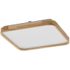 Ledvance Gmbh Osram Orbis Alicia mennyezeti LED lámpa szögletes fa hatású kerettel, 39,5x39,5 cm