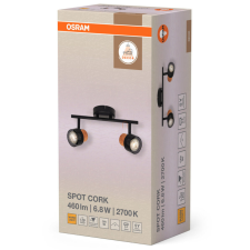 Ledvance Gmbh Osram parafa spot lámpa 2 foglalattal (Cork) világítás
