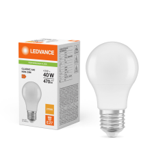 Ledvance LED izzó A60 E27 4,9W = 40W 470lm 2700K meleg fehér LEDVANCE izzó