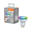 Ledvance LED izzó GU10 4.9W = 50W 350lm RGB CCT szabályozható fényerővel SMART+ Matter WiFi Ledvance