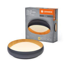 Ledvance LED mennyezeti lámpatest, szabályozható 24W 3000K meleg fekete fa LEDVANCE világítás