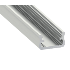 LEDvonal Alumínium U profil LED szalaghoz , 1 méter/db , MATT fedővel , CLICK világítás