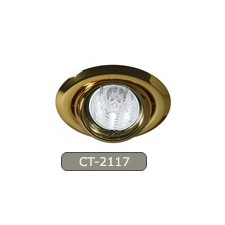 LEDvonal Beépíthető spot lámpatest Argus CT-2117 arany izzó