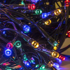 LEDvonal Led fényfüzér , beltéri , 200 db LED , 20 m , RGB , 8 programos karácsonyfa izzósor