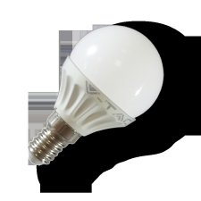 LEDvonal LED lámpa , égő , körte , E14 foglalat , 4 Watt , 180° , meleg fehér izzó