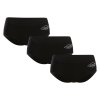 Lee Cooper 3PACK fekete Lee Cooper női alsók (PO41174) L
