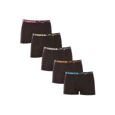 Lee Cooper 5PACK fekete Lee Cooper férfi boxeralsó (LCU3200774A-1948355) M