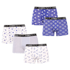 Lee Cooper 5PACK Férfi boxeralsó Lee Cooper többszínű (PO39496) XL