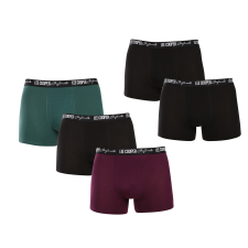 Lee Cooper 5PACK Férfi boxeralsó Lee Cooper többszínű (PO41013-1) M férfi alsó