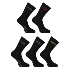 Lee Cooper 5PACK zokni Lee Cooper fekete hosszú (PO41029-1) L férfi zokni