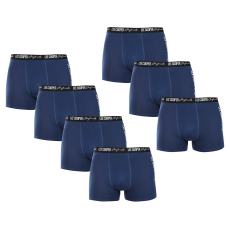 Lee Cooper 7PACK férfi boxeralsó Lee Cooper kék (PO41014-1) 3XL