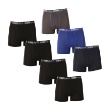 Lee Cooper 7PACK Férfi boxeralsó Lee Cooper többszínű (PO41014-mix) M férfi alsó