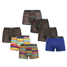 Lee Cooper 7PACK Férfi boxeralsó Lee Cooper többszínű (PO41015-mix) XXL férfi alsó