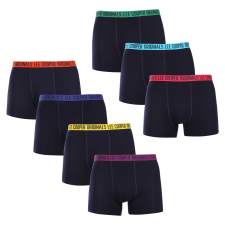 Lee Cooper 7PACK sötétkék Lee Cooper férfi boxeralsó (PO41016) 3XL férfi alsó