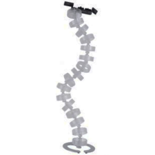  Leg. 053597 Kábelvezető hernyóhossz:770mm, átlátszó villanyszerelés