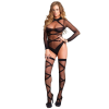 Leg Avenue hosszúujjú kombidressz combfixszel (8471)