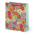 Legami Srl Legami ajándéktasak (L 26,5x32,5x11,5 cm), virágos PARTY