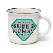 Legami Srl Legami porcelánbögre, 350ml, Super Mummy HOME bögrék, csészék
