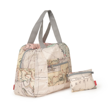 Legami Srl Legami utazó táska, összehajtható (36x32x18 cm) térképes TRAVEL iskolatáska