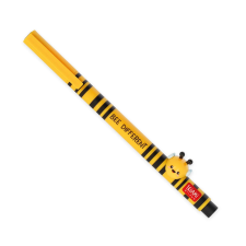  Legami zselés toll, méhecske figurával, fekete tintával, Lovely Friends toll