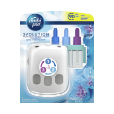 Légfrissítő elektromos kezdőcsomag 20 ml Ambi Pur 3 Volution Lenor Spring tisztító- és takarítószer, higiénia