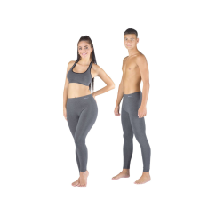 Leggings Gino bambusz varrás nélküli szürke (95031) M női nadrág