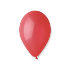  Léggömb, 30 cm, piros party kellék