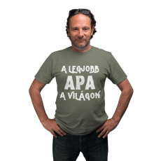  Legjobb apa a világon - Férfi Póló
