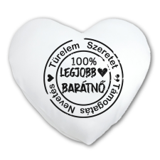Legjobb barátnő pecsét - Párna lakástextília