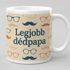  Legjobb dédpapa – bajuszos szemüveges bögre bögrék, csészék
