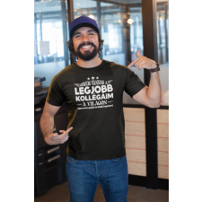  Legjobb kollégák fekete póló ajándéktárgy