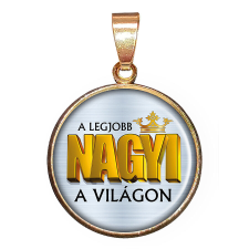 Legjobb Nagyi a világon – medál lánccal vagy kulcstartóval nyaklánc