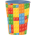 LEGO Bricks, Lego mintázatú pohár, műanyag 260 ml