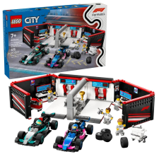 LEGO City F1-es garázs, Mercedes-AMG és Alpine autók 60444 lego