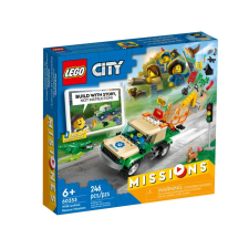 LEGO City Missions: Vadállat mentő küldetések 60353 lego