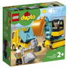 LEGO DUPLO Teherautó és lánctalpas exkavátor (10931)