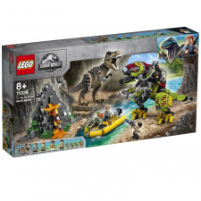 LEGO Jurassic World T. rex és Dino-Mech csatája (75938) lego