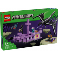 Lego Minecraft végsárkány és hajó készlet lego