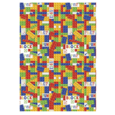  Lego mintázatú Block Fun A/4 gumis mappa mappa