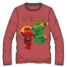 LEGO Ninjago Be Ninja Red gyerek hosszú ujjú póló, felső 3 év / 98 cm