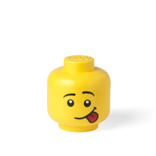 LEGO Silly Tárolódoboz - Fiú fej (40311726) bútor